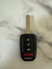 Oem Honda 2013- 2020 Civic Accord fccid: MLBHLIK6-1T OEM  LOGO 4 Button Key Fob
