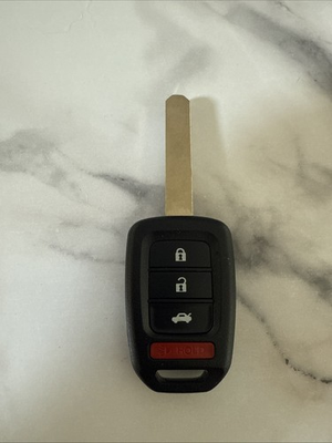 #ad Oem Honda 2013 2020 Civic Accord fccid: MLBHLIK6 1T OEM LOGO 4 Button Key Fob $23.99
