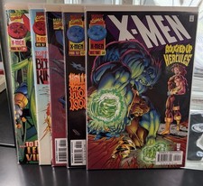 X-Men #59 - 64 + Variant COMPLETE Games Of Deceit & Death Story Marvel 1997 NM