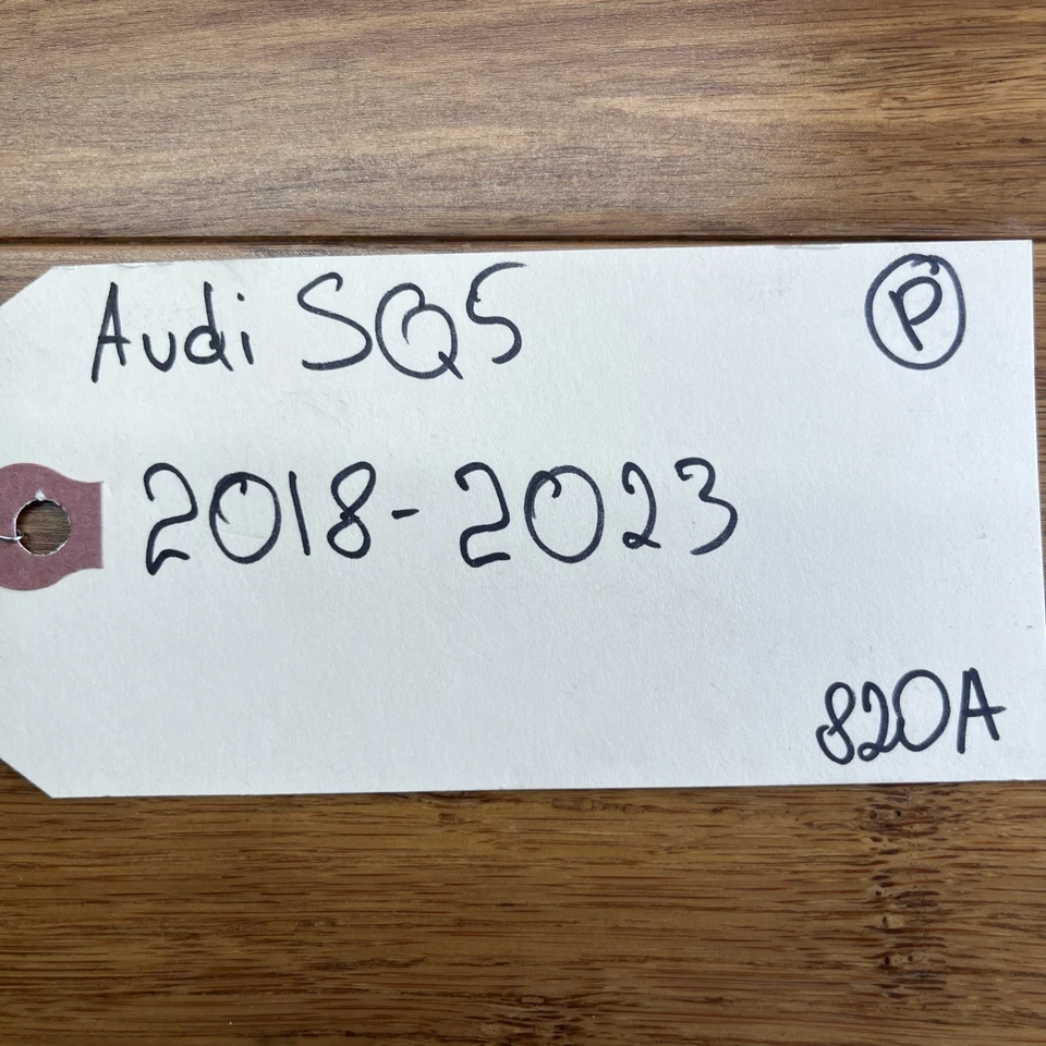 2018-2023 Audi SQ5 Liftgate License Plate Bracket Holder Frame OEM - Image 2 of 4