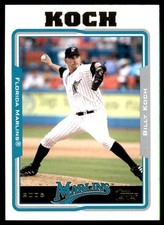 Billy Koch 2005 Topps #168 Florida Marlins MLB READ FREE SHIPPING AutographDen