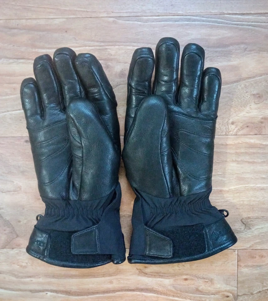 Guantes Arcteryx Sabre - Hombre - Med - Negro - Gore Tex - Primaloft - Cuero Foto 2 de 4
