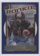 2020 Panini Legacy Rookies Premium Penmanship Sapphire 8/35 Jeff Okudah Auto p3f