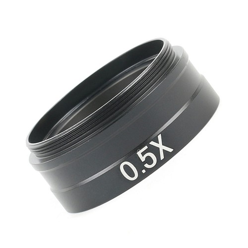 0.5X Objective Lens Reduction Lens For M42 Thread Microscope Repair ...