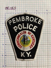 PEMBROKE, Kentucky                   Police Department Patch