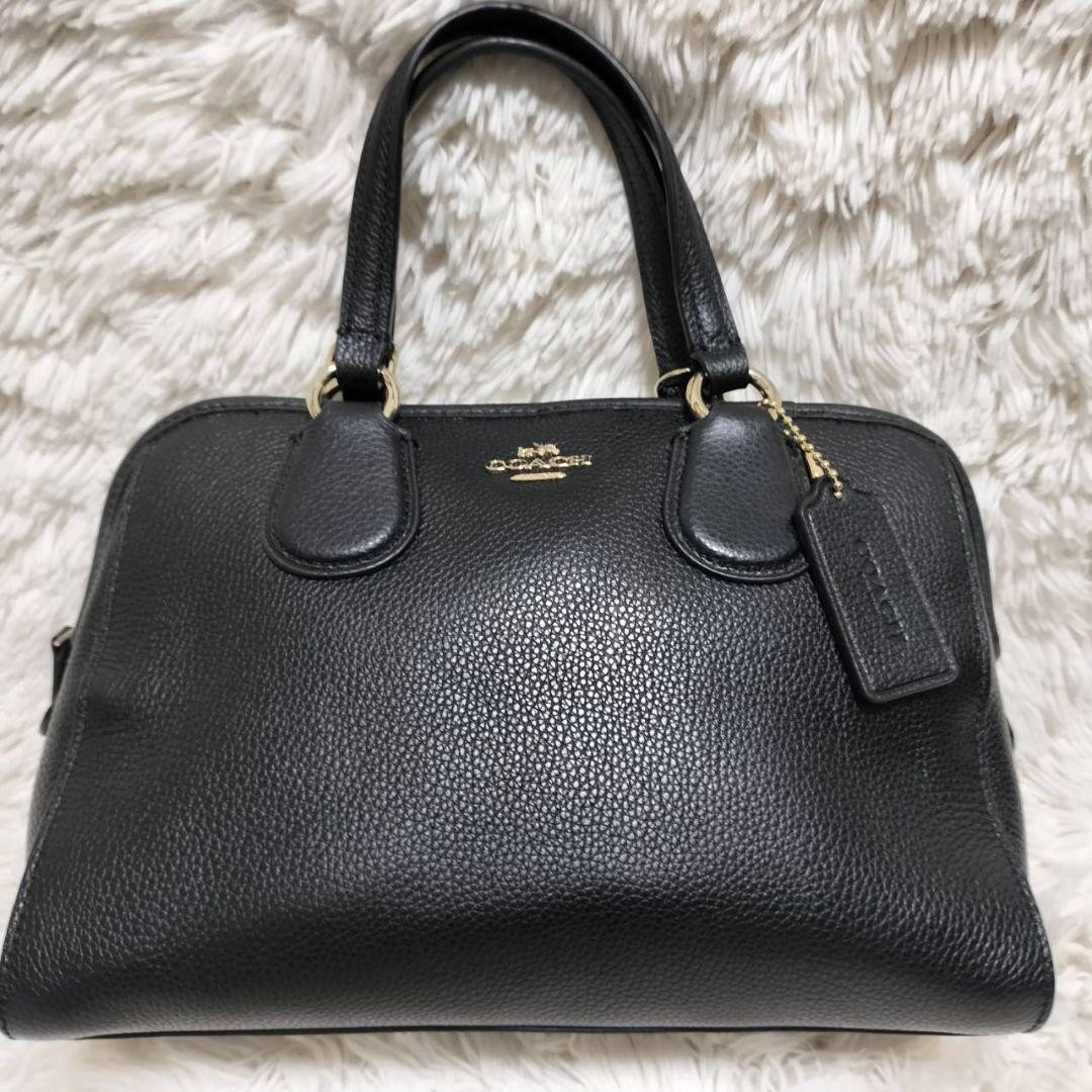 Coach 33735 Black 2-Way Shoulder Bag m4_0701