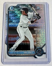 2022 Bowman - Chrome Prospects Ian Lewis #BCP-96 Mojo Refractor (RC)