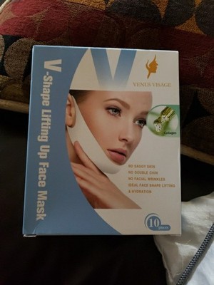 VENUS VISAGE V Line Lifting Mask   Invisible Face Slimming Strap 10 Pieces 