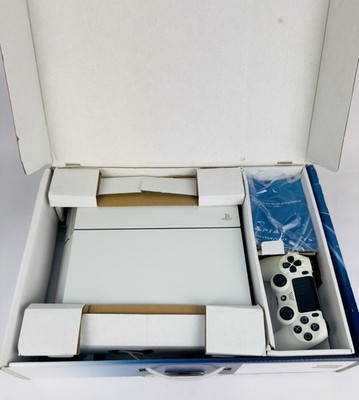 SONY Playstation 4 PS4 Glacier White console 500GB CUH-1100AB02 w