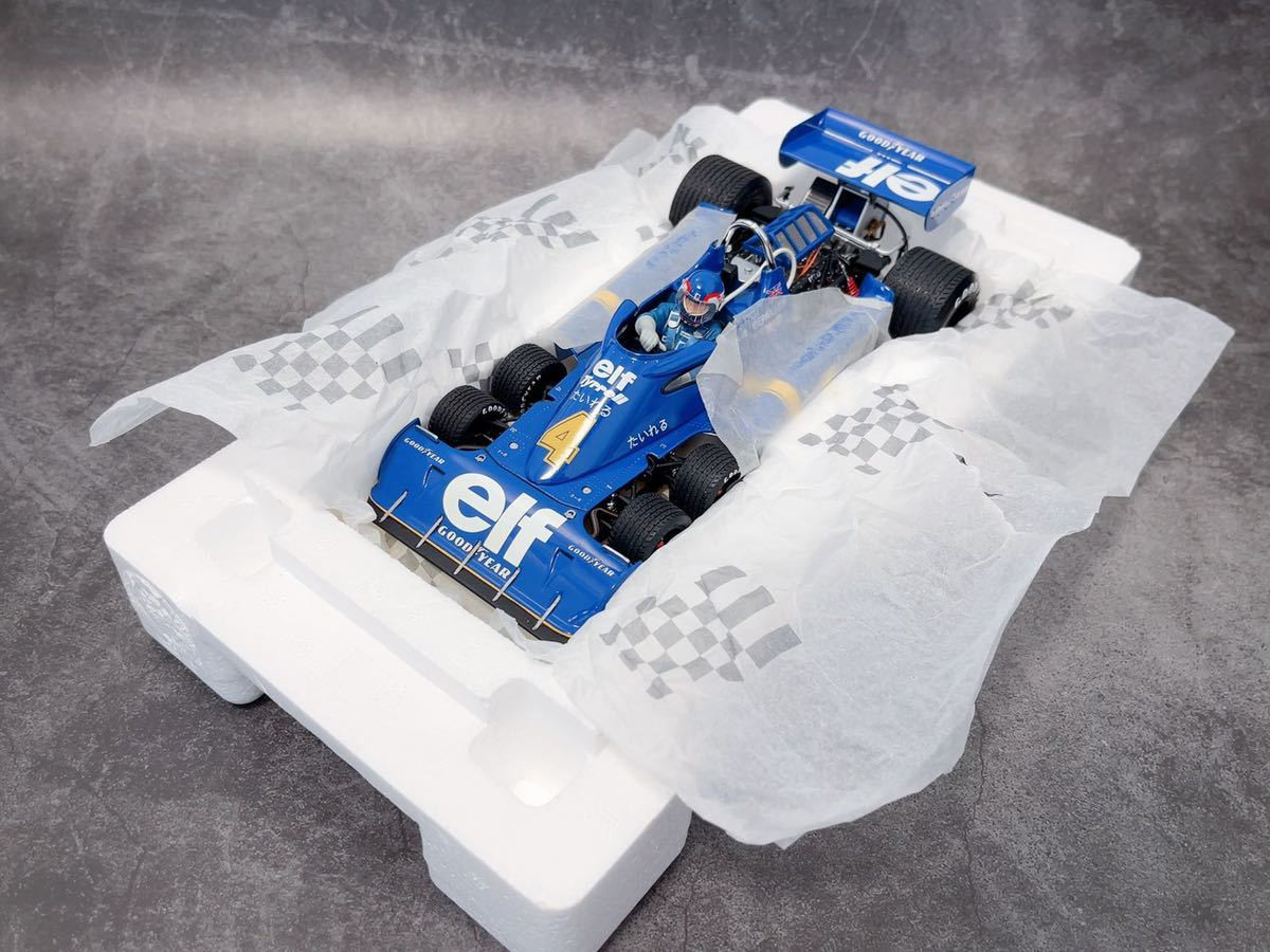 Exoto 1/18 Tyrrell Ford P34 4 Japanese Gp 1976 P.Depailler Exoto 1/18 Tyrrell Ford P34 4 Japanese Gp 1976 P.Depailler