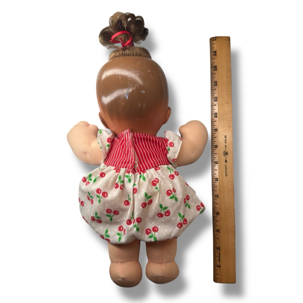 Vintage Magic Nursery Baby Newborn Doll Mattel 1989 Cherry Outfit