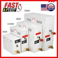 9KW Steam Generator 220V Sauna Bath Home SPA High Quality ST-135M Controller New