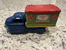 1940's VTG Wyandotte Toy Truck Railway Express Pressed Steel Great Condition