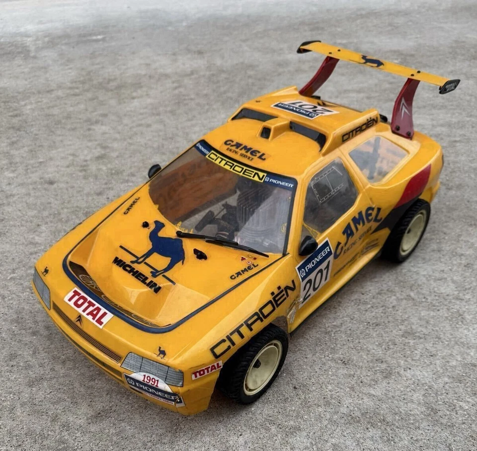 JUNK Kyosho Citroen ZX Super 10 GP10 Vintage RC Buggy Collector Off-Road Car - Photo 2/4