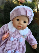 Zapf Puppe Chou Chou SET 27 Babypuppe 48 cm aus 2000 Spielpuppe mit Zubehör Doll