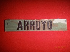 US Military Patch Operational Camouflage Pattern OCP Name Pocket Tape ARROYO