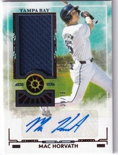 2025 Boys of Summer Mac Horvath 39/75 Autograph Auto Jersey Swatch #PM-MHV