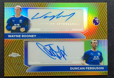 topps chrome 2026 wayne rooney duncan ferguson duo auto /50