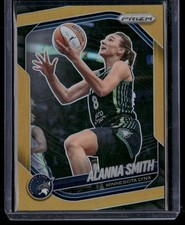 2025 Panini Prizm WNBA #101 Alanna Smith Gold Prizms #/10