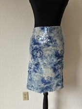 Women  s Alcoolique sequin mini skirt size L/XL made in Milan Ibiza summer