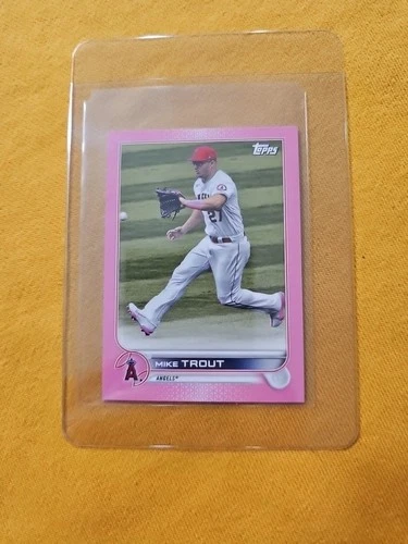 2022 Topps Mini - Mike Trout #27 Pink /25