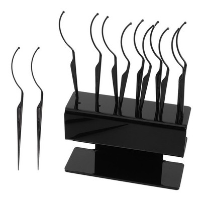 Cosmetics Organizer Eyelash Showcase Styling Stand Beauty Display Tray