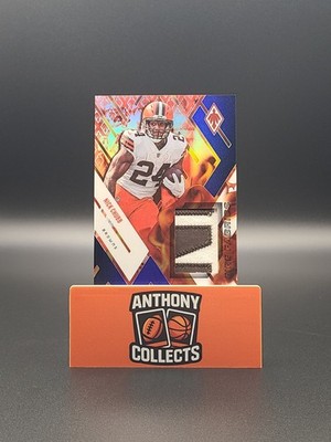 2022 Panini Phoenix Fire Fabrics Nick Chubb #FIRE-8 Orange /25