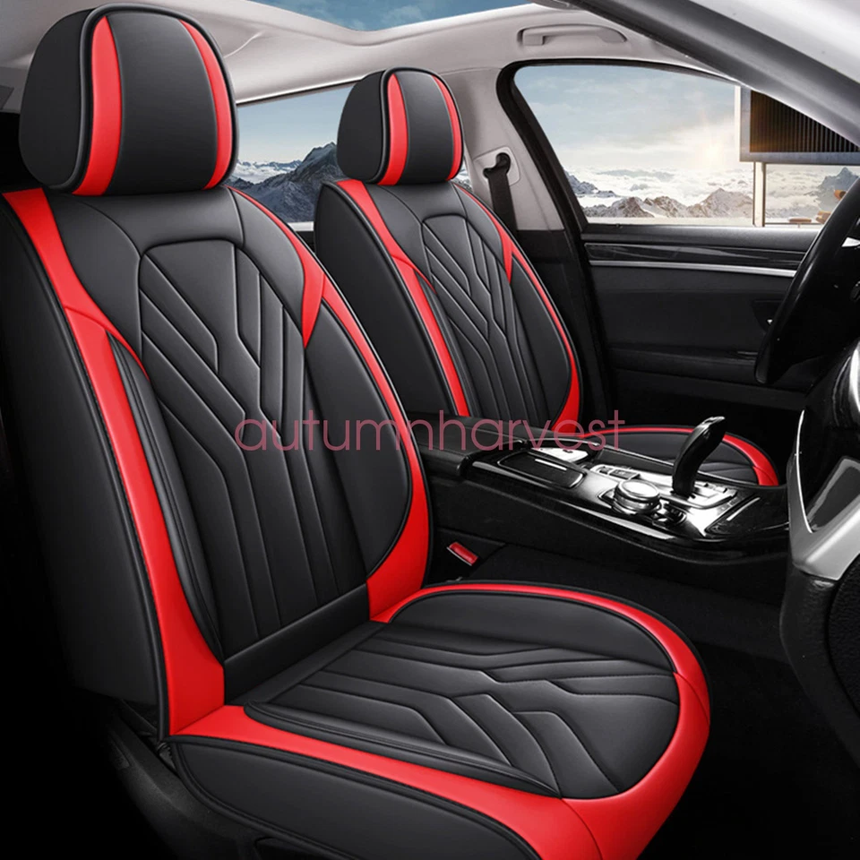 For 2007-2023 Dodge Ram 1500 2500 3500 Front & Rear Faux Leather Waterproof Pad - Image 2 of 4