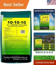 Granular Fertilizer 10-10-10, 5 LB Size - Optimal Nutrition for Thriving Gardens