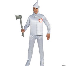 Men's Wizard Of Oz Tin Man Costume - Halloween Costume Accessory Party Dress Up