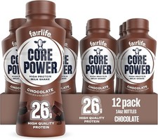Core Power Protein Shake, Chocolate, 26g Bott...
