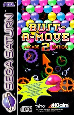 Sega SEGA Saturn - Bust-A-Move 2 #Arcade Edition EU mit OVP OVP beschädigt