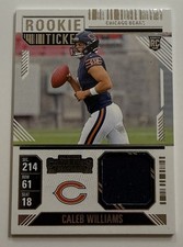 2024 Panini Contenders - Caleb Williams Rookie Ticket Swatches #RTS-CWS (MEM,RC)