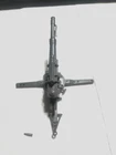1 VINTAGE MARX BATTLEGROUND DARK GRAY GERMAN  FIRING 88MM CANNON. FINE+