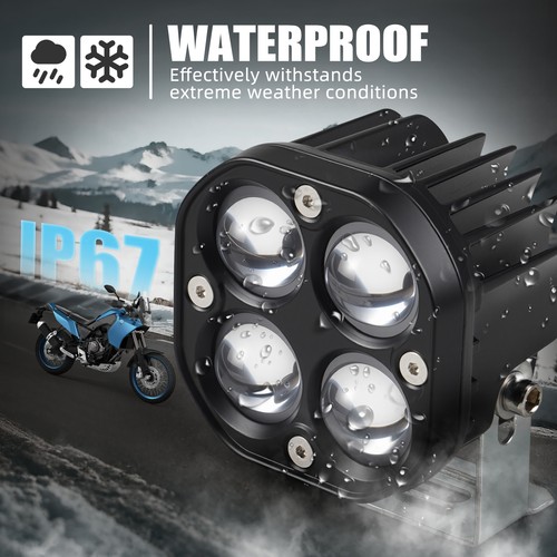 Driving Headlight LED Work Lights For Yamaha Tenere 700 XTZ700 XTZ07 2019-2024 - Picture 6 of 18