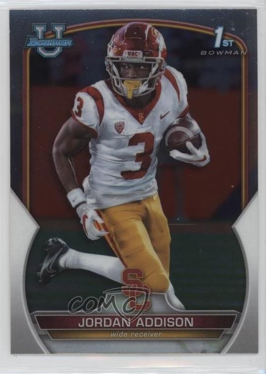2022 Bowman U Chrome Jordan Addison #36 8d4