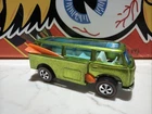 1969 Hot Wheels Redline Light Green VW BEACH BOMB White INTERIOR NEAR MINT