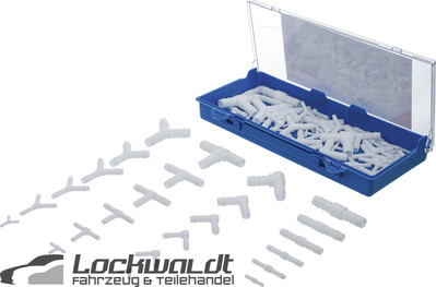 BGS Schlauchverbinder Sortimente | kraftstoffbeständig | 100 tlg.