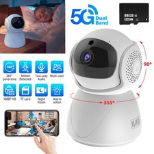 5G 1080P IP Camera Wireless WIFI Indoor CCTV HD PTZ Smart Home Security IR Cam