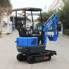 2025 Rippa R10 Mini Excavator 1 Ton Kubota Engine  Expanding Track US Stock