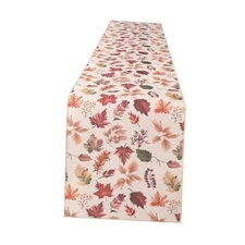  Fall Table Runner for Kitchen Dining Table, Thanksgiving Autumn 13"W x 108"L