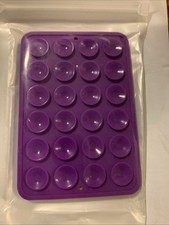 2 Pack Silicone Suction Phone Case Mount, Silicon Adhesive Suction Cup Phone