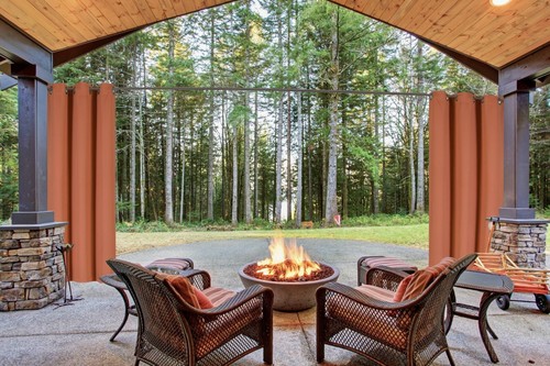 New Outdoor Unlined Thermal Blackout Window Drape Curtain Patio Panel 1 Set k68 - Picture 5 of 28