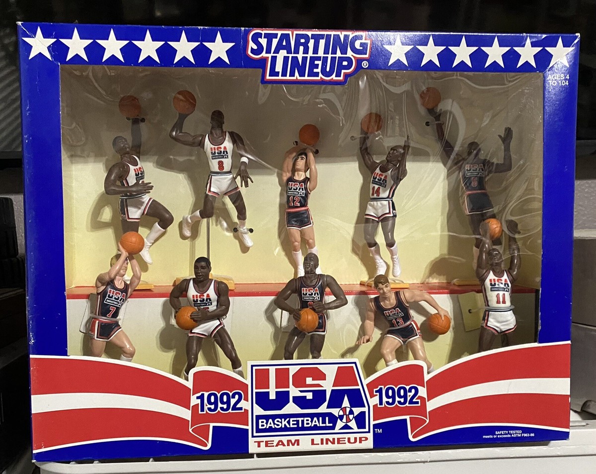 Starting Lineups 1992 Basket Ball Olympic Team Lineup 6 inch