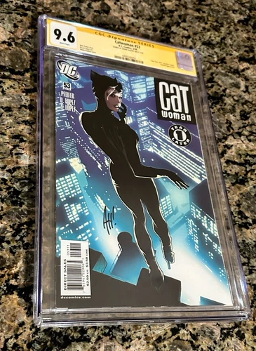 Catwoman 53: CGC 9.6 Hughes Variant - SS Adam Hughes - 2006