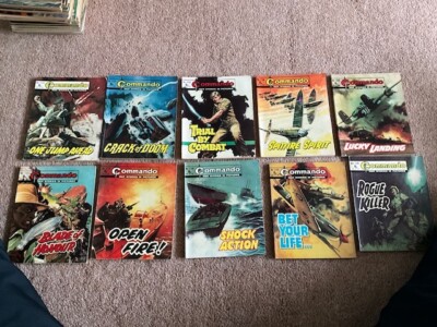 Ten off  Commando Books(@)