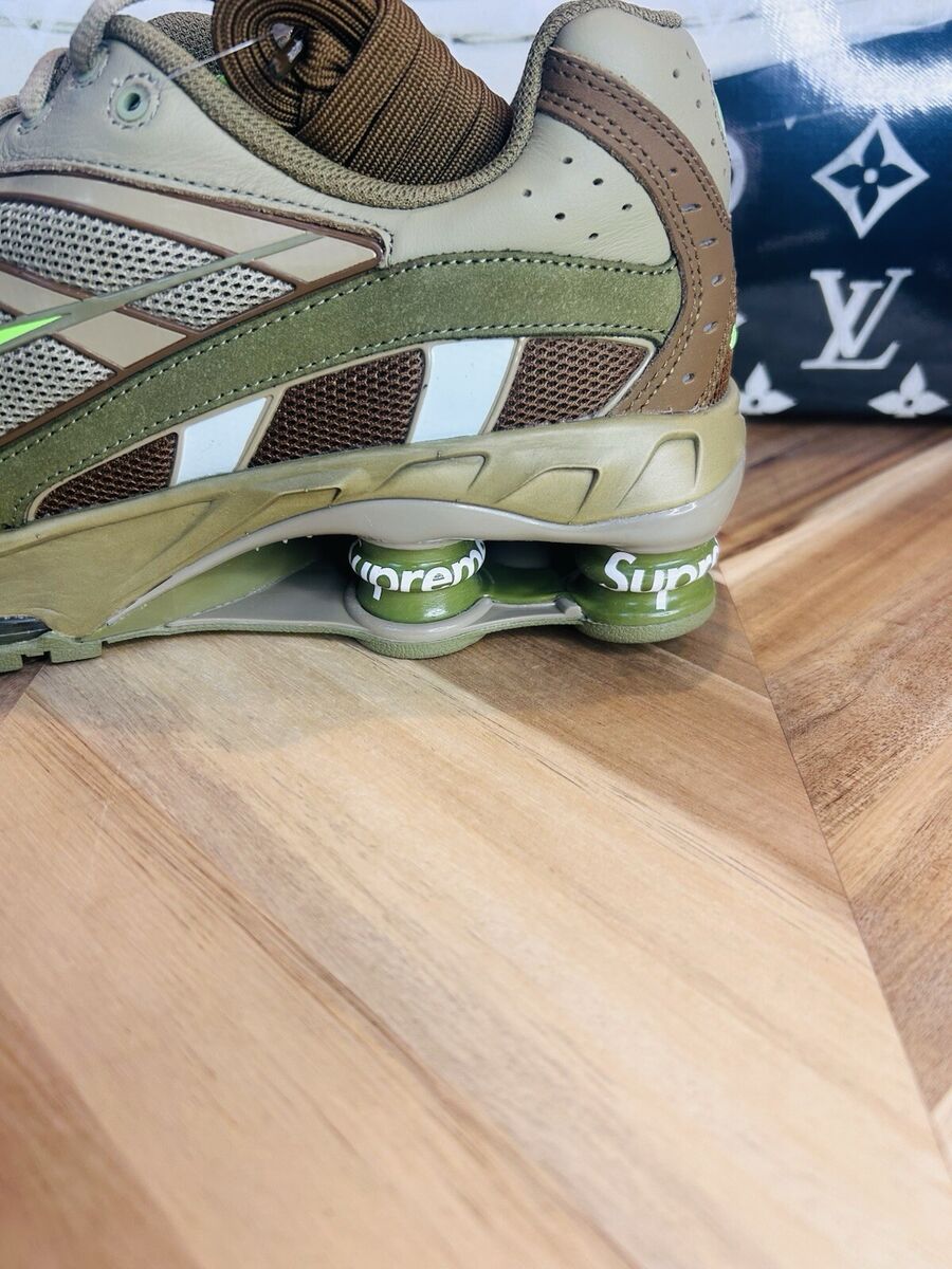 Nike Shox Ride 2 SP Supreme DN1615-200 Olive With Hat Men's Nike Shox Ride 2 SP Supreme DN1615-200 Olive With Hat Men's