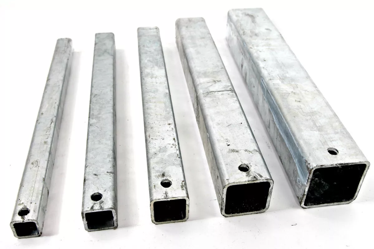 GALVANISED Mild Steel SQUARE BOX SECTION 20 25 30 40 50 mm Square Section