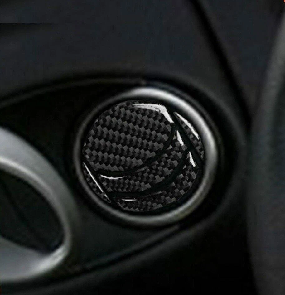 Cubierta de salida de ventilación de aire lateral de fibra de carbono para Nissan 350Z Z33 2006-2009 Foto 4 de 4