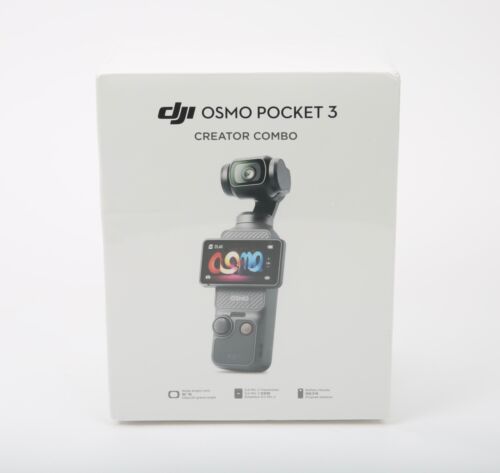 DJI Osmo Pocket 3 Creator Combo, Kit Produzione Mobile e Studio - Nuovo Sigillato - Foto 2 di 23